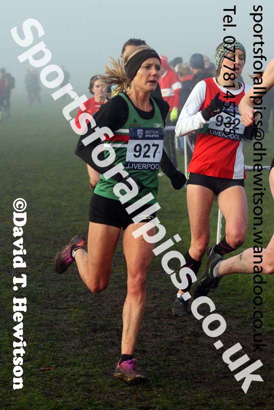 Senior and under-23 women, European Cross Country Trials, Sefton Park, Liverpool. Photo: David T. Hewitson/Sports for All Pics
